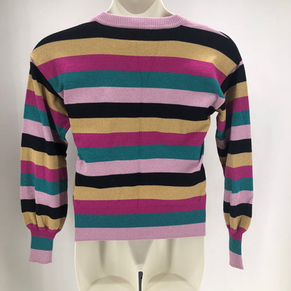 Size M NINE WEST Stripe Sweater