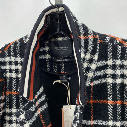 Size M scotch & soda Plaid Coat