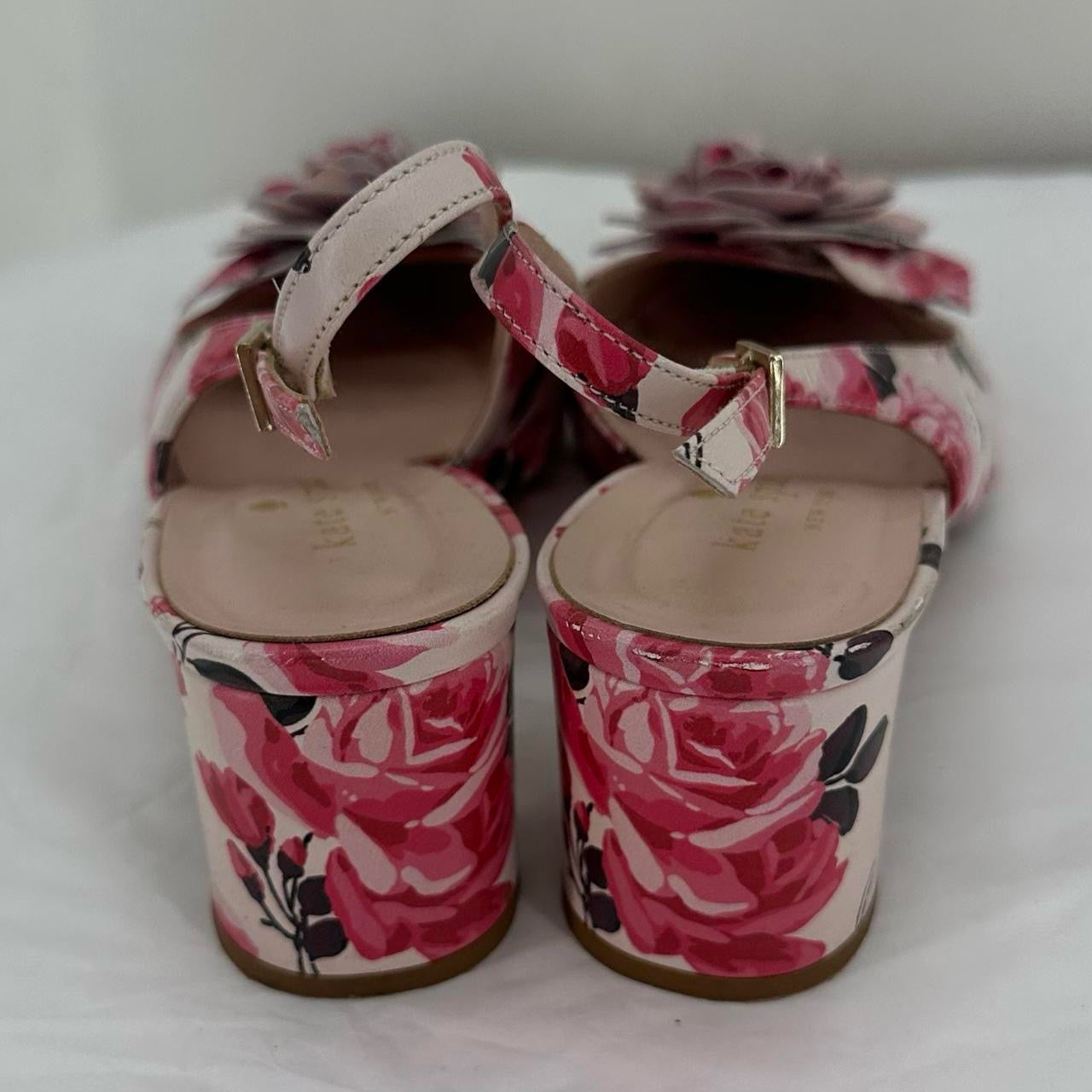 Pink W Shoe Size 6 KATE SPADE Sling Back-Closed toe