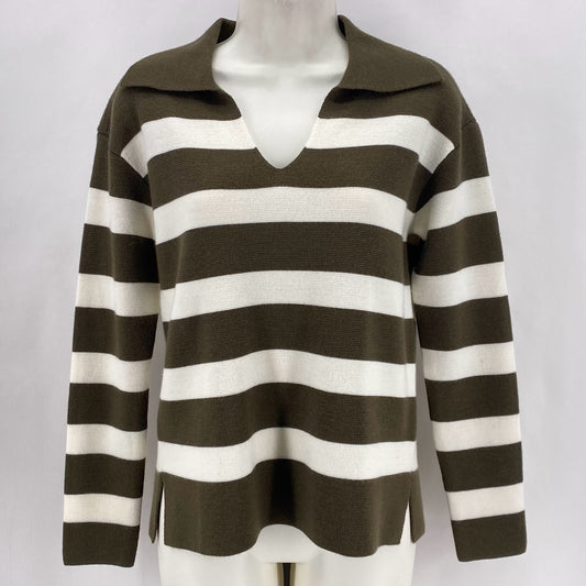 Size XS TALBOTS Stripe Sweater