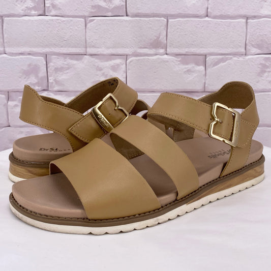 Tan W Shoe Size 7.5 DR. SCHOLL'S Sandals