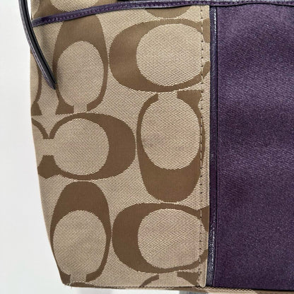 Tan COACH Tote