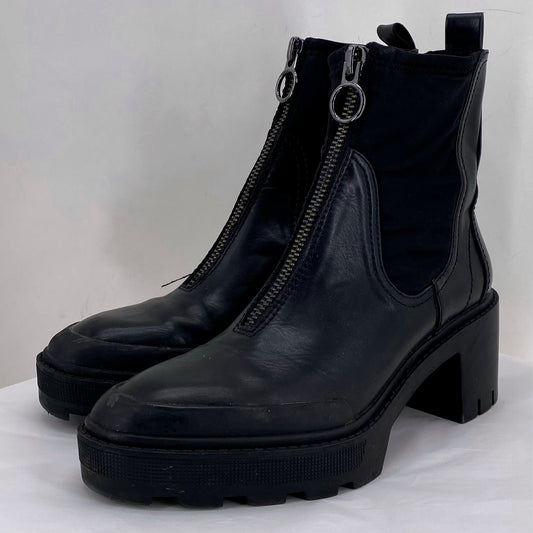 Black W Shoe Size 8 ZARA Boots