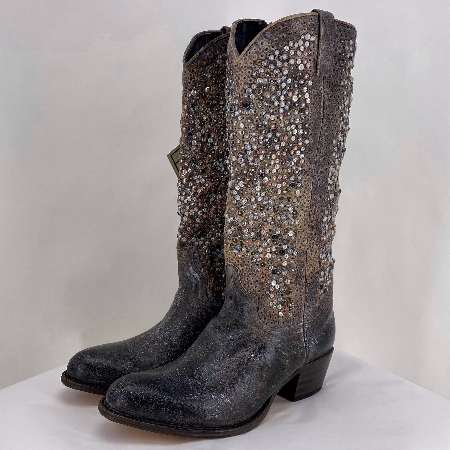 BROWN W Shoe Size 8 FRYE Boots