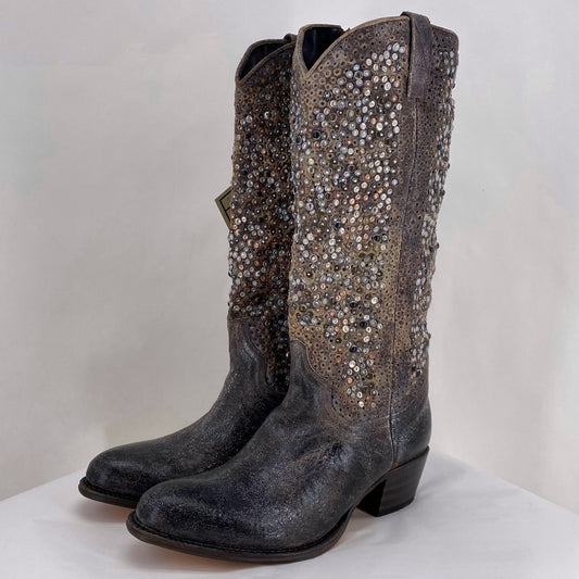 BROWN W Shoe Size 8 FRYE Boots