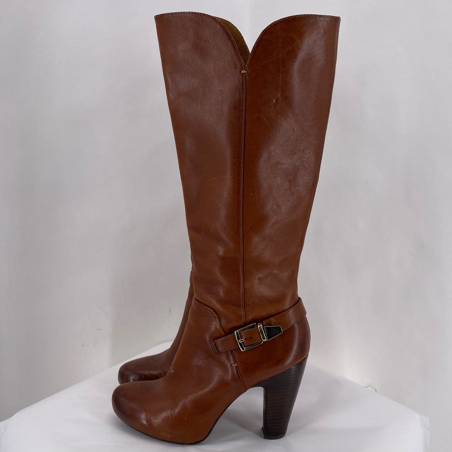 BROWN W Shoe Size 8 SOFFT Boots