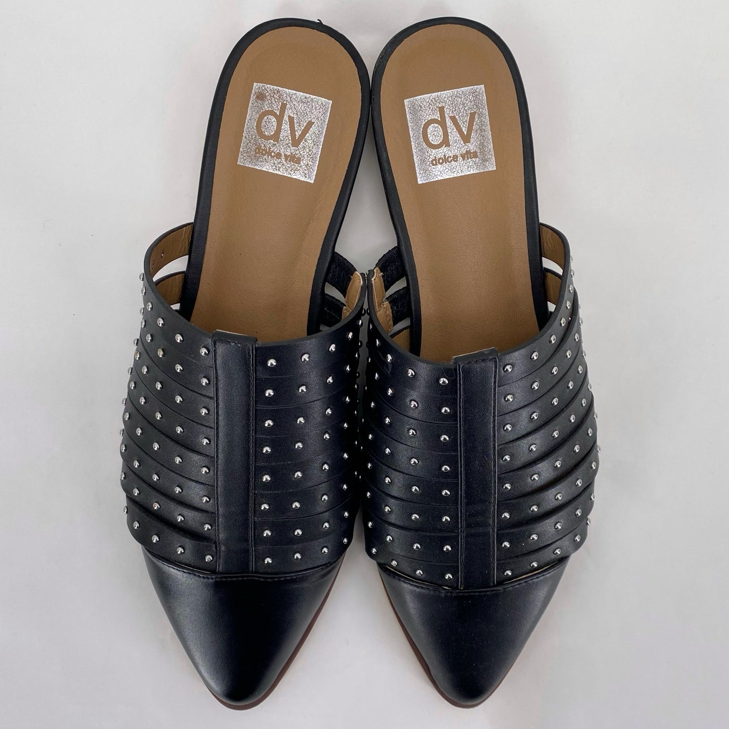 Black W Shoe Size 8.5 DOLCE VITA Mules