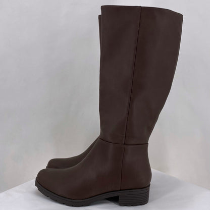 BROWN W Shoe Size 8.5 SONOMA Boots