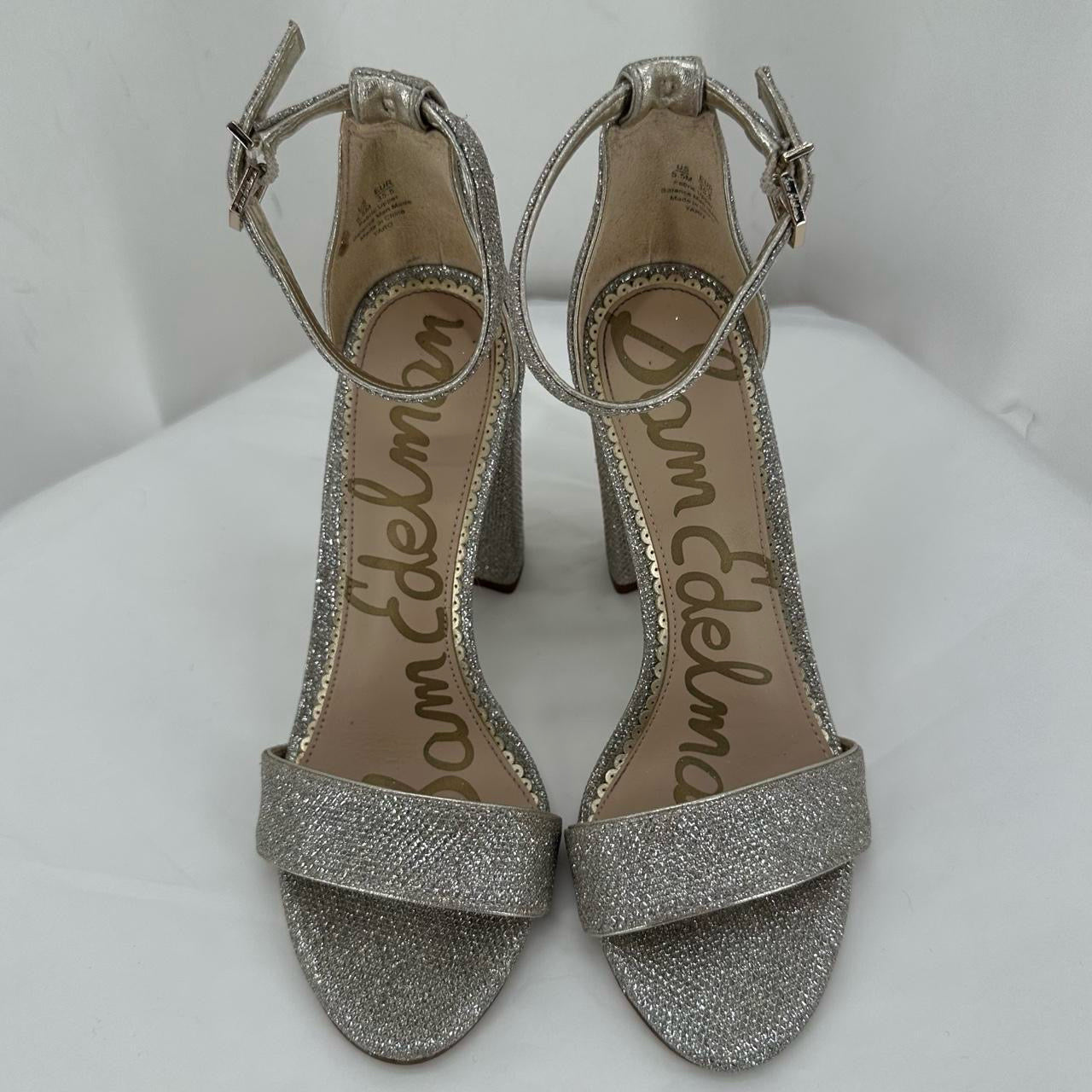 GOLD W Shoe Size 5.5 SAM EDDELMAN Heels