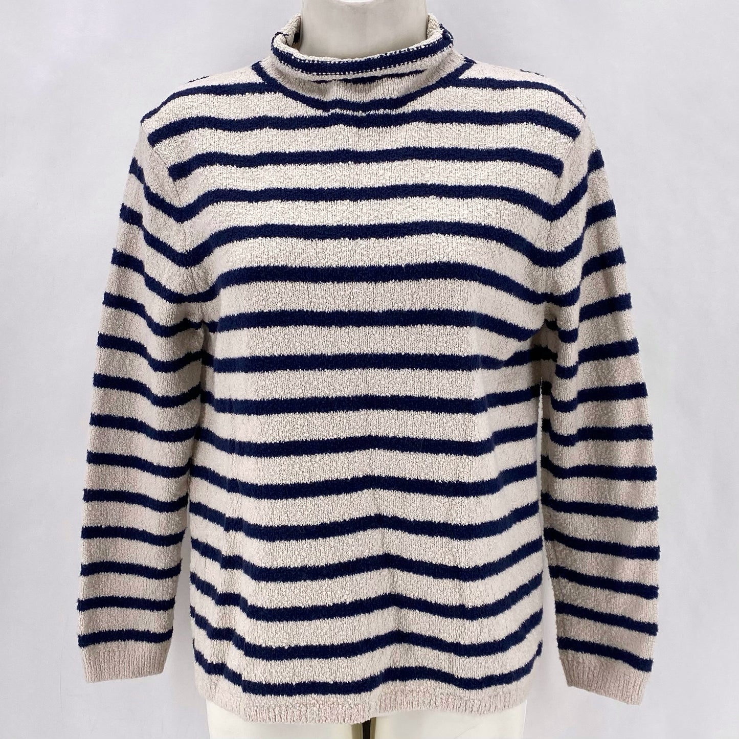 Size S J CREW Stripe Sweater