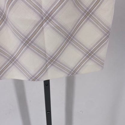 Size 10 WHITE HOUSE BLACK Plaid Skirt