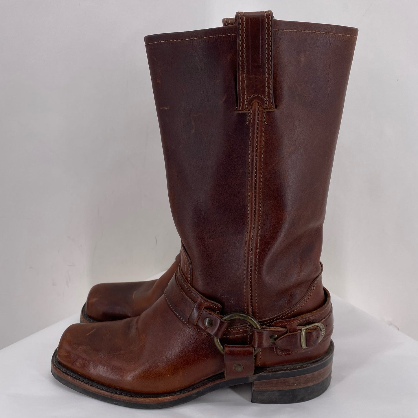 BROWN W Shoe Size 7 FRYE Boots