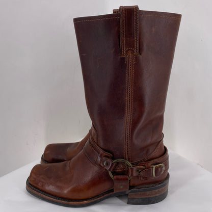 BROWN W Shoe Size 7 FRYE Boots