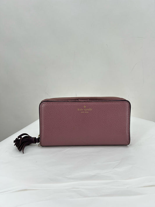 MAUVE KATE SPADE Leather Wallet