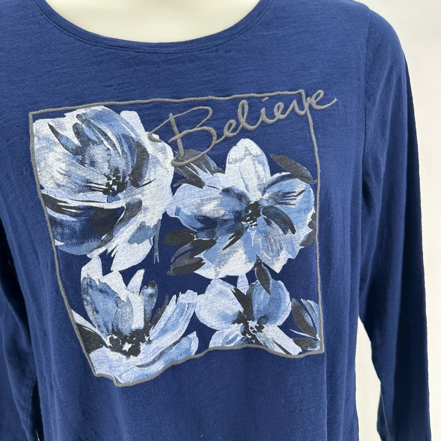Size 3 ZENERGY FLOWERS Shirt