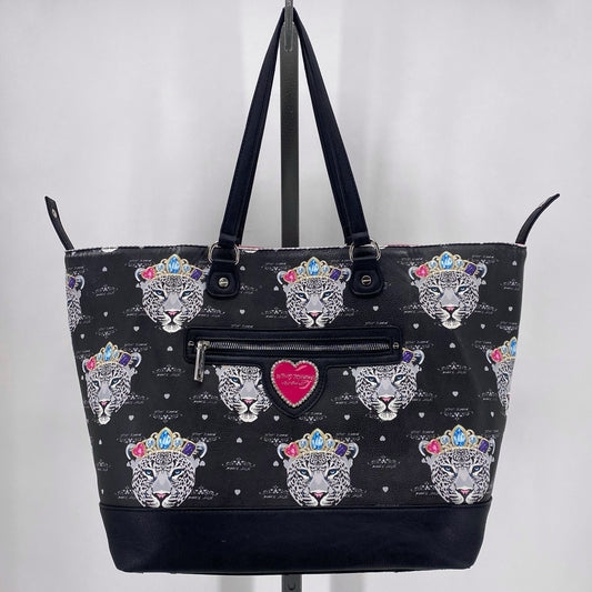 Black Betsy Johnson Tote