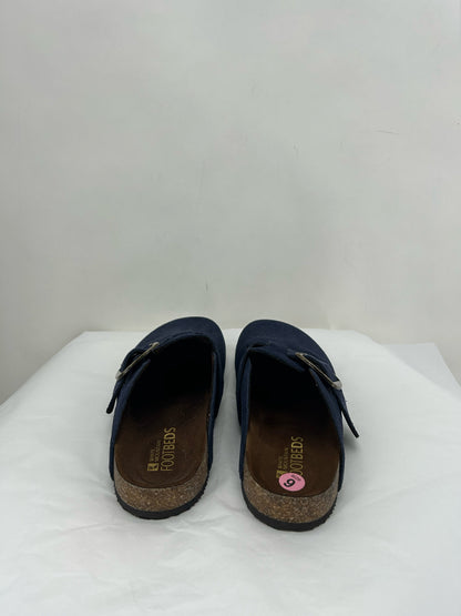 Navy W Shoe Size 9 WHITE MOUNTAIN Mules