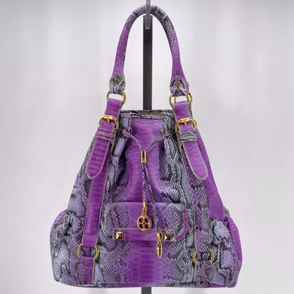 Purple IMAN Shoulder Bag