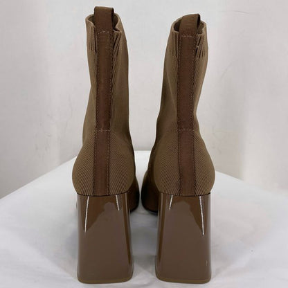 BROWN W Shoe Size 7.5 ZARA Boots