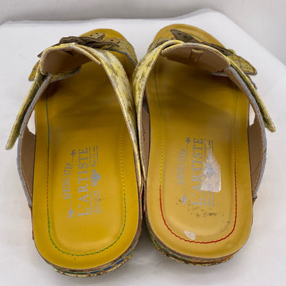 Yellow W Shoe Size 7.5 L'ARTISTE Sandals