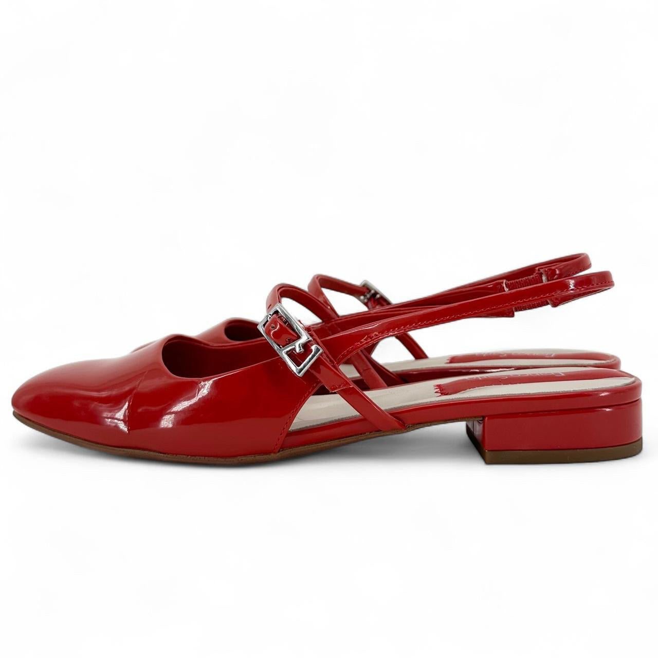 Orange W Shoe Size 8 FRANCO SARTO Flats