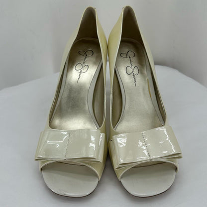 Yellow W Shoe Size 10 JESSICA SIMPSON Heels