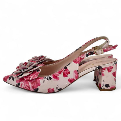 Pink W Shoe Size 6 KATE SPADE Sling Back-Closed toe