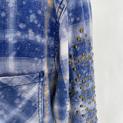 Size S FREE PEOPLE Plaid Jacket