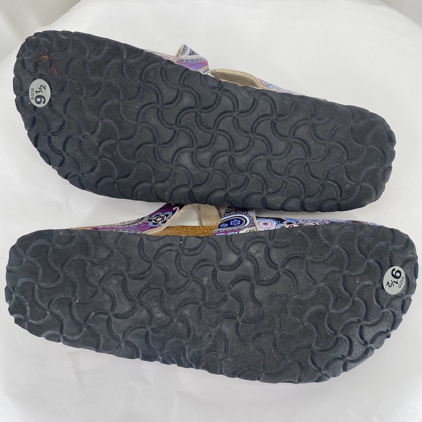 BLACK/PURPLE W Shoe Size 40 BIRKENSTOCK Mules