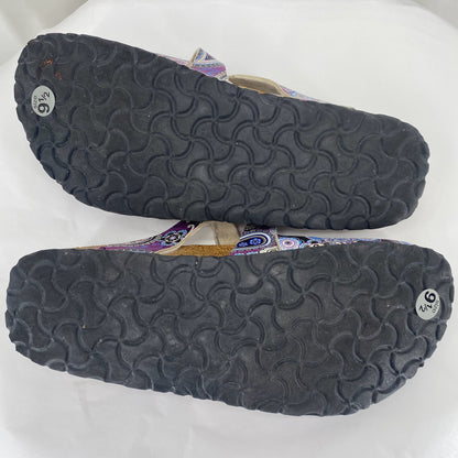 BLACK/PURPLE W Shoe Size 40 BIRKENSTOCK Mules
