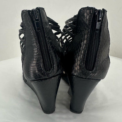Black W Shoe Size 10 NINE WEST Wedge