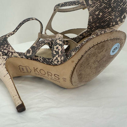Black W Shoe Size 6 MICHAEL KORS Heels