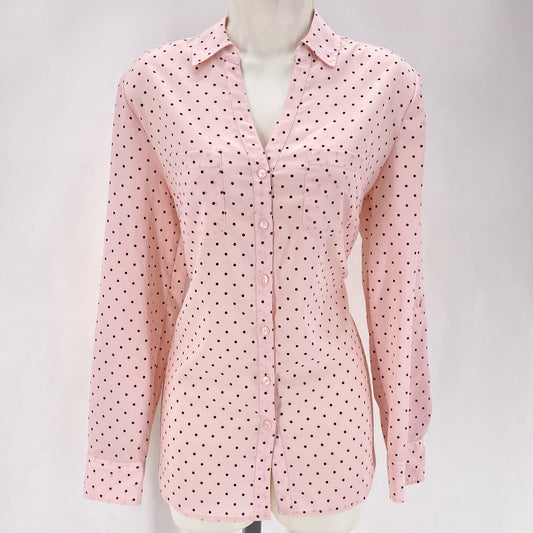 Size M TALBOTS Polka Dot Shirt