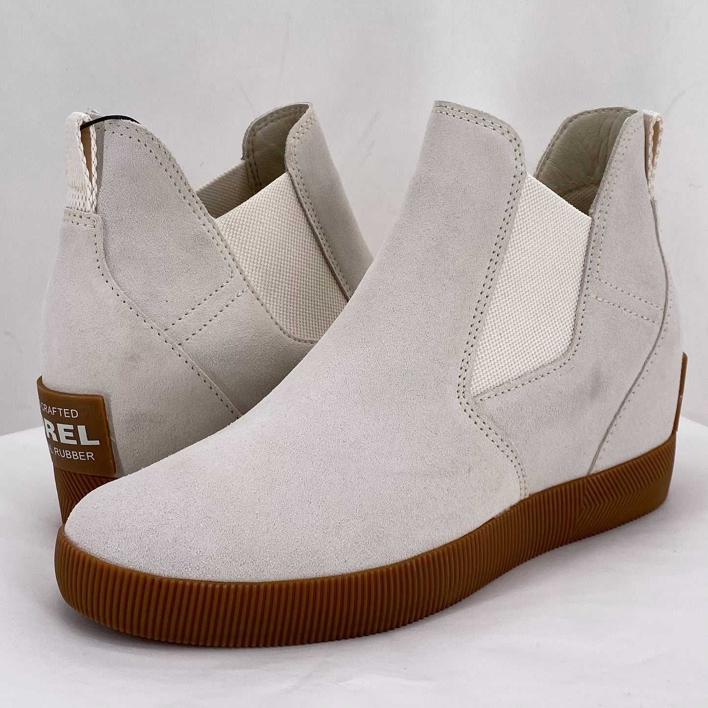 off white W Shoe Size 8 SOREL Boots