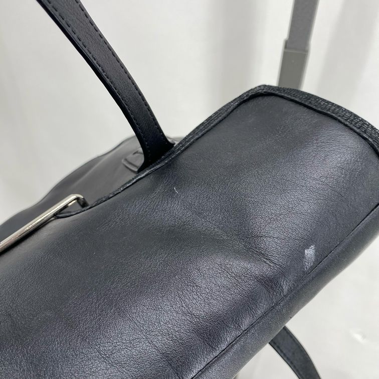 Black COACH messenger