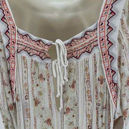 Size L FREE PEOPLE FLOWERS Tunic