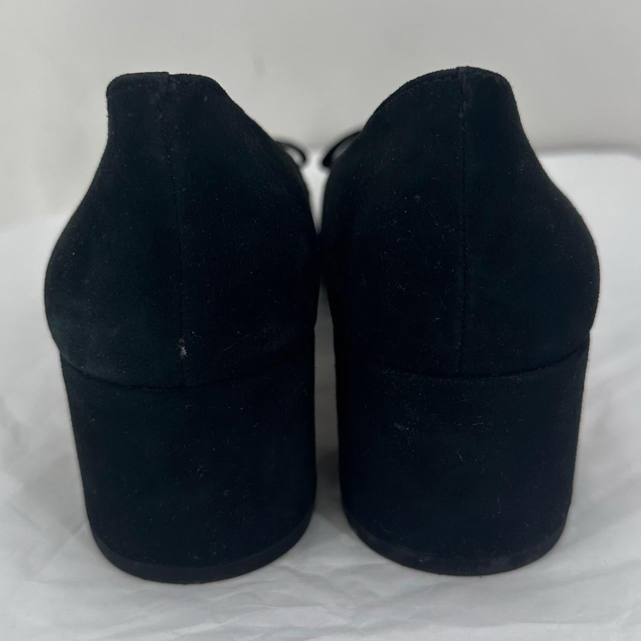 Black W Shoe Size 7.5 ANN TAYLOR Pumps