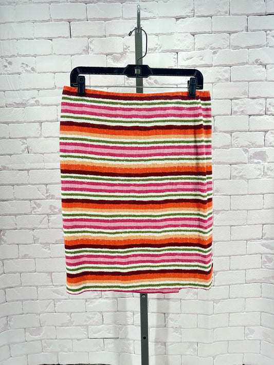 Size 8 TALBOTS Stripe Skirt