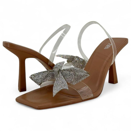 Clear W Shoe Size 38 ZARA Heels