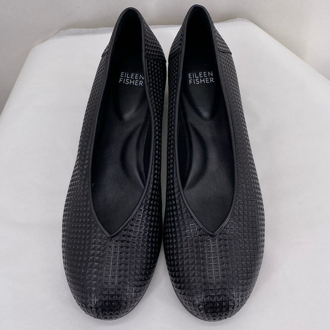 Black W Shoe Size 9 EILEEN FISHER Flats