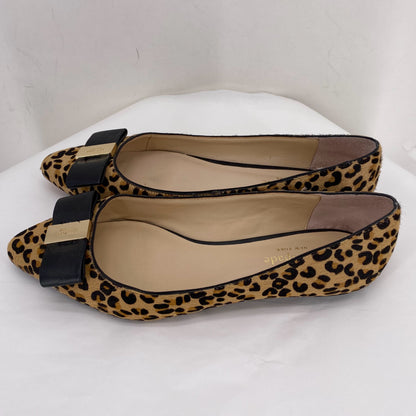 BLACK/TAN W Shoe Size 8.5 KATE SPADE Flats