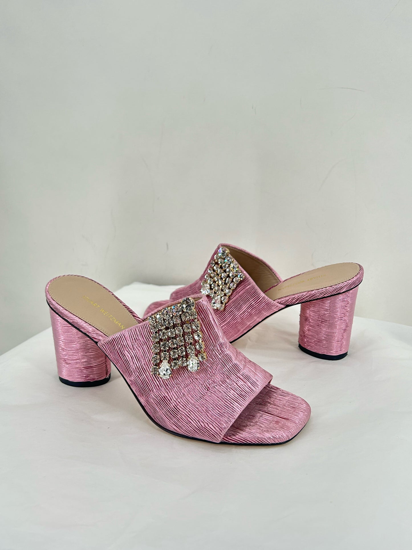 Pink W Shoe Size 8 STUART WEITZMAN Heels