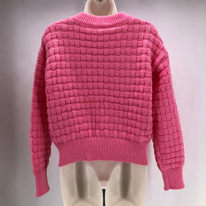 Size M NO TAG BASKET WEAVE Sweater