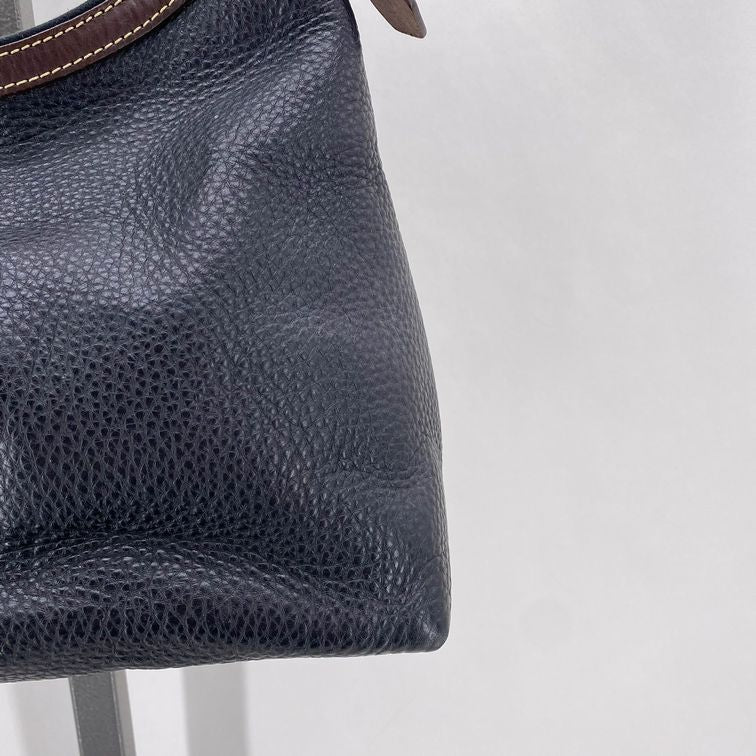 Navy DOONEY & BOURKE Leather Shoulder Bag