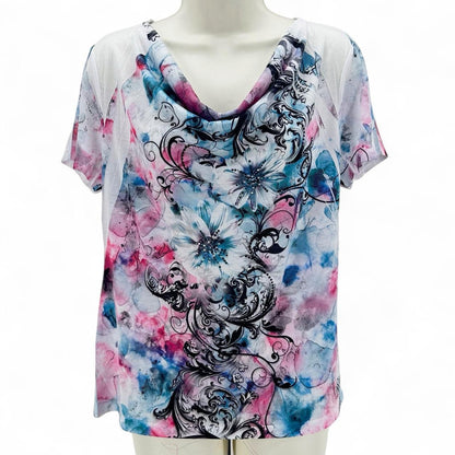 Size S LAURA ASHLEY Floral Shirt