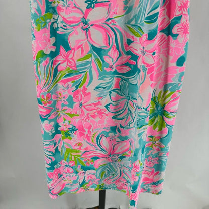 Size L LILLY PULITZER Floral Dress