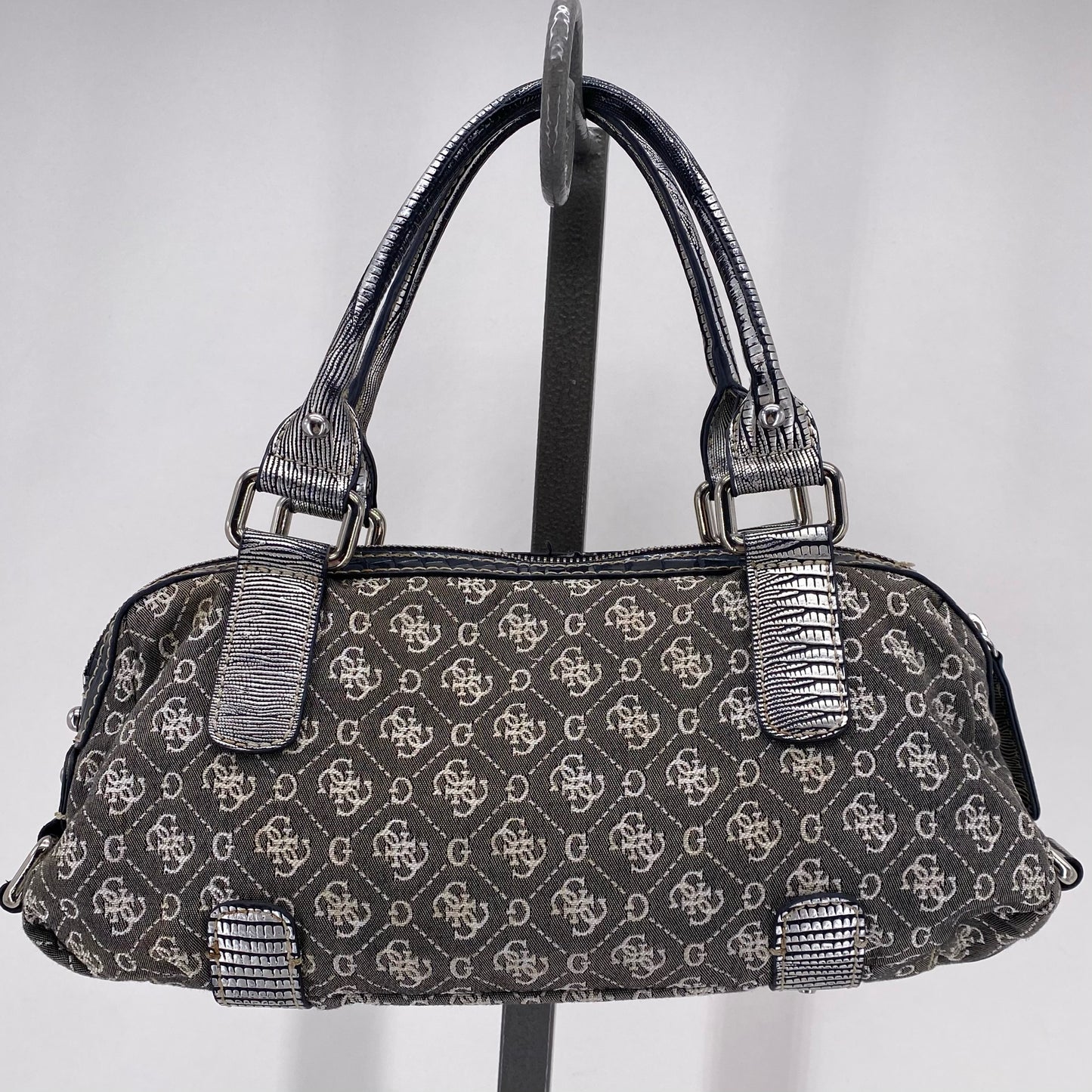 Gray GUESS Shoulder Bag