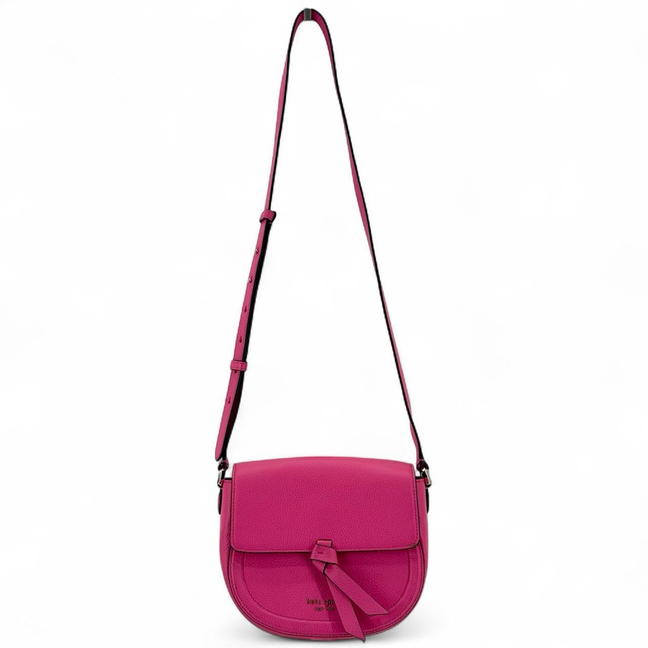 Pink KATE SPADE Leather Pebbeled Leather Cross-body