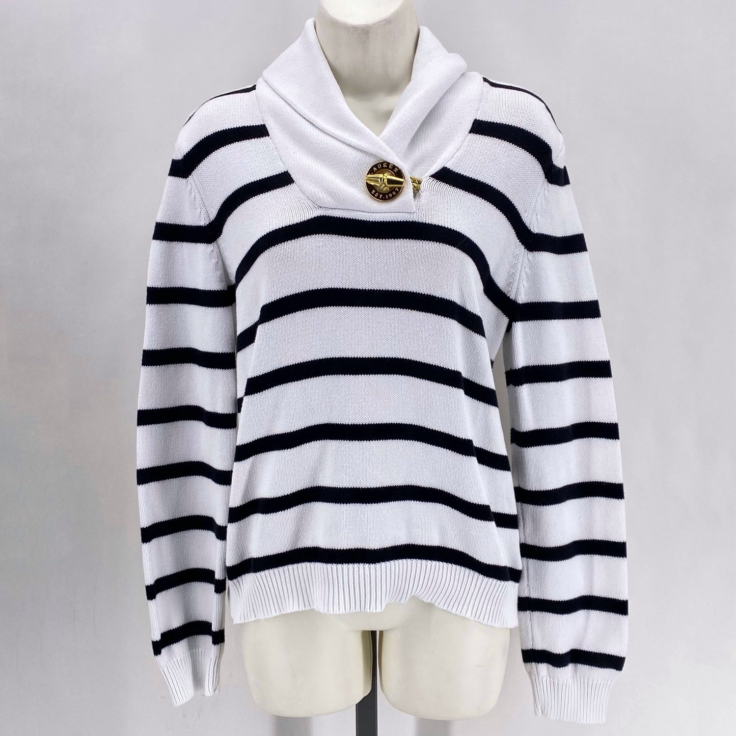 Size L RALPH LAUREN Stripe Sweater