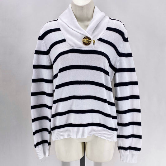 Size L RALPH LAUREN Stripe Sweater